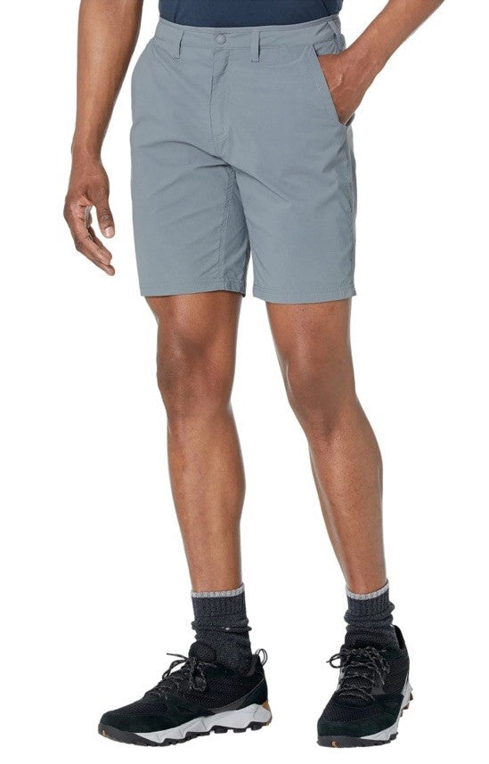 $75 Mountain Hardwear Men’s Basin Trek Shorts- Foil Grey - 30W-NEW w/ Tag