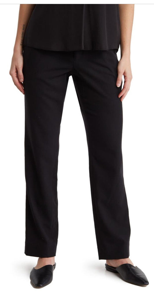 $395 VINCE. Women’s Pull-On Wool Blend Pants-Black - Size Medium- New Tags-SALE