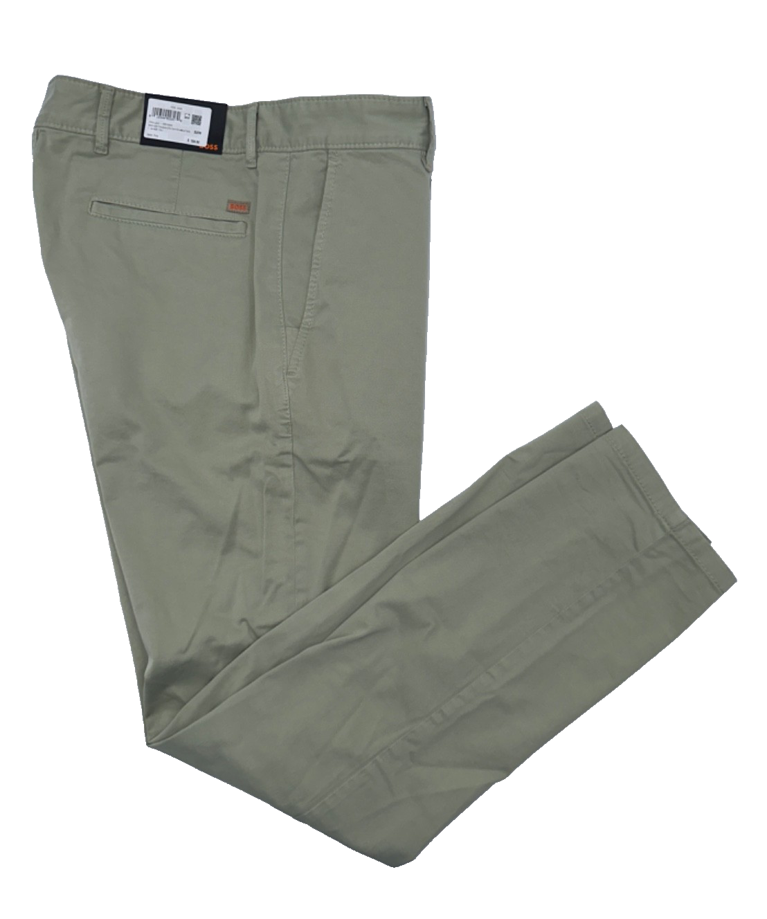 $159 Hugo Boss Men’s Slim Fit Chino Pants - Light Green - Size 32W x 30L - New