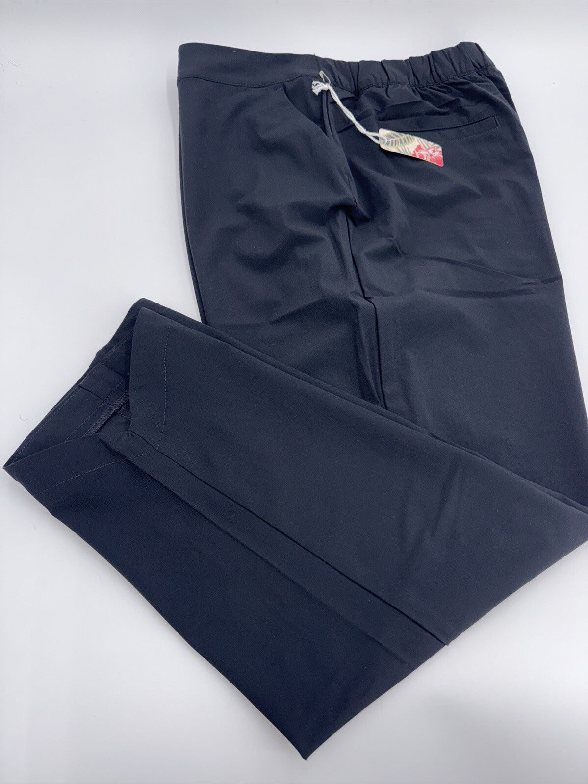 $98 Tommy Bahama Active Golf Tulp Hem Relax Fit Pants-Black-XLarge -New Tag