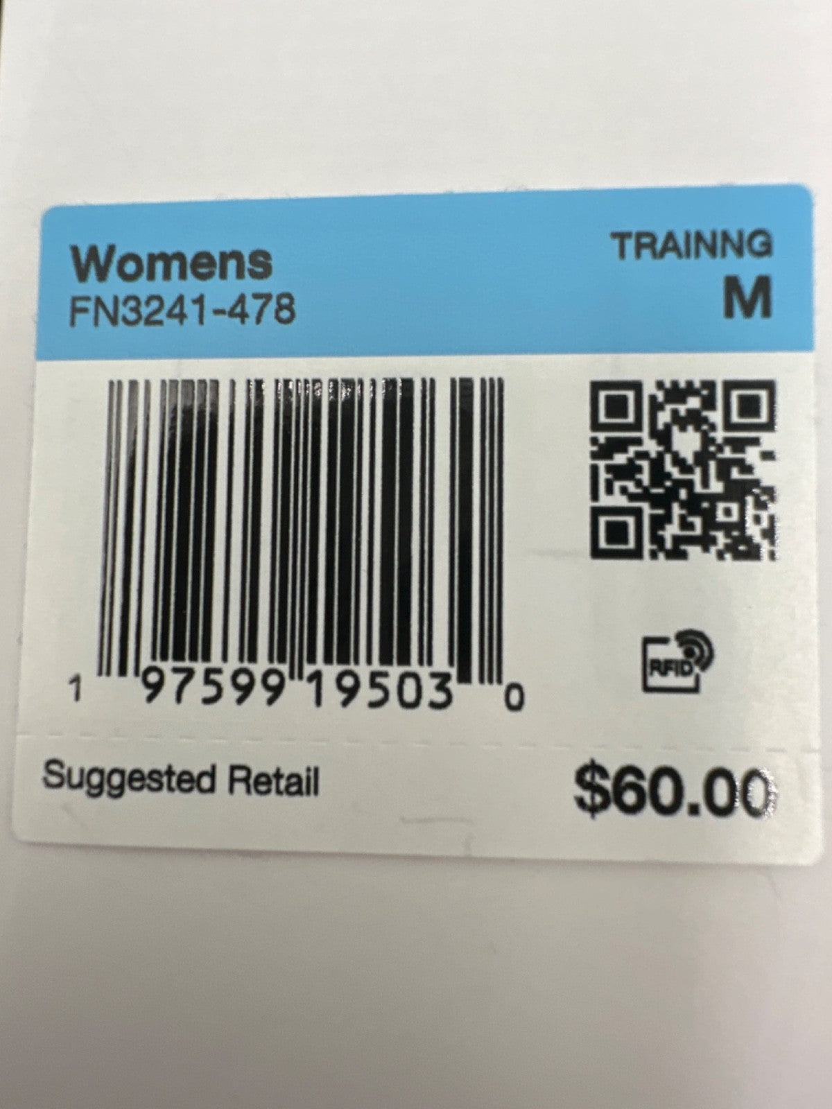 $60 Nike Women's Training Leggings - FN3241478 - Teal - Medium - New With Tags