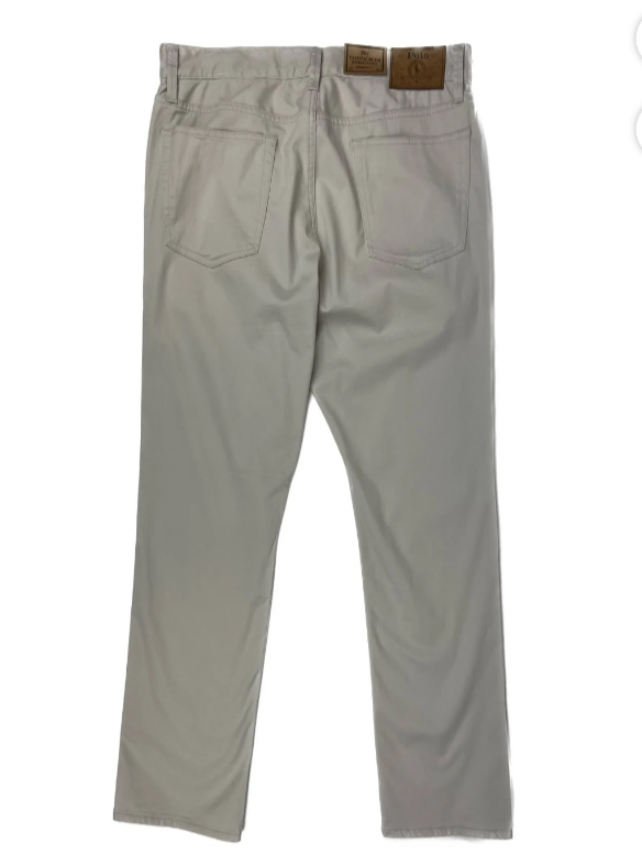 $115 Polo Ralph Lauren Men’s Varick Slim Straight Pants - 34W x 30L -Kahki -New