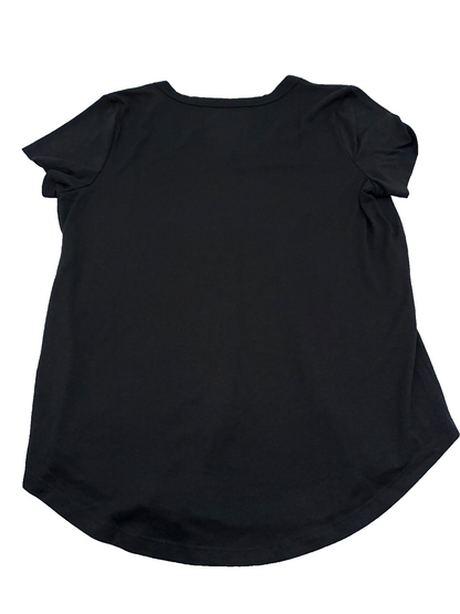 SO Women’s V Neck Tshirt - JG33K025RS - Black - Medium - New With Tag