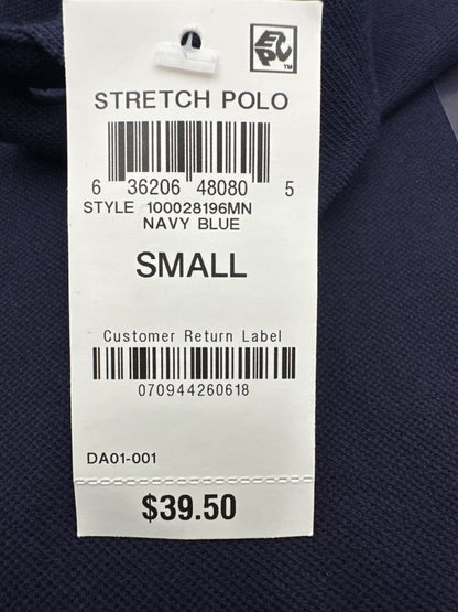 $40 Club Room Men’s Polo Shirt - 100028196MN- Navy Blue - Small- New With Tags