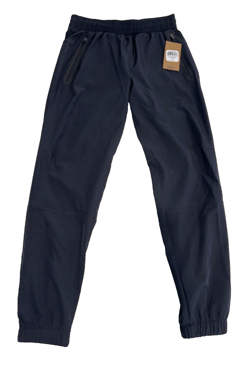 $60 Asics Men’s Woven Cargo Jogger Pants - Black - Small - New With Tag