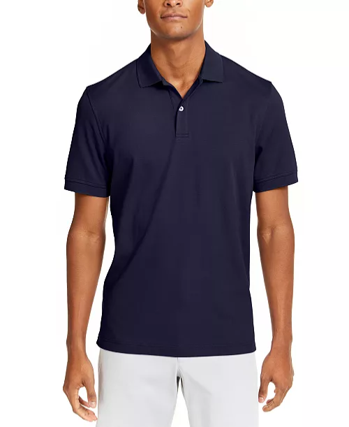 $40 Club Room Men’s Polo Shirt - 100028196MN- Navy Blue - Small- New With Tags