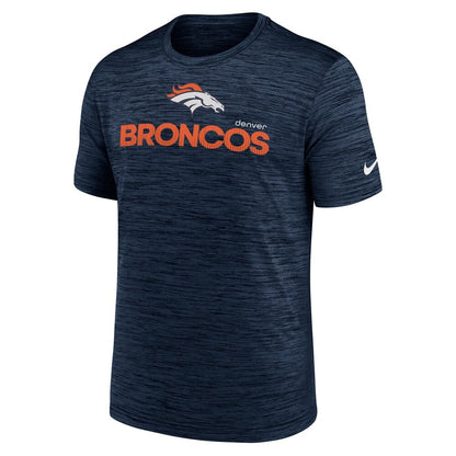 $40 Nike Men’s NFL Denver Broncos Modern Velocity Tee - Navy- Small - New Tag