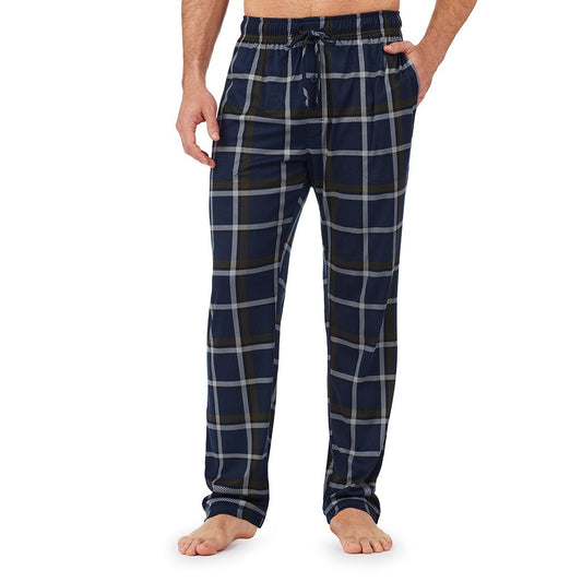$38 Cuddl Duds Men's Far Infrared Enhance Sleep Pant-Navy/Olive - Small - New