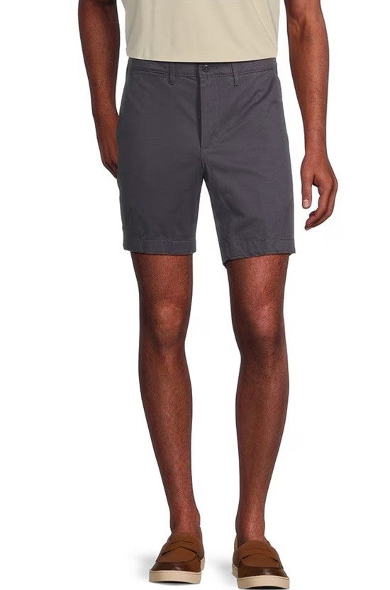 $65 MSRP Cremieux Men’s Soho Tapered Fit 7” Shorts-Faded Navy- Size: 30W  New