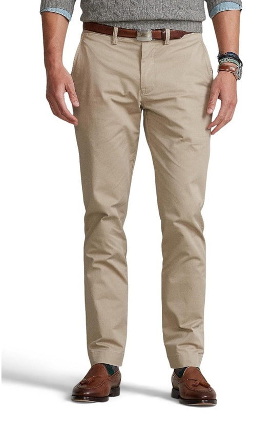 $115 Polo Ralph Lauren Men’s Stretch Straight Fit Chino Pants- Khaki Tan-32W 30L