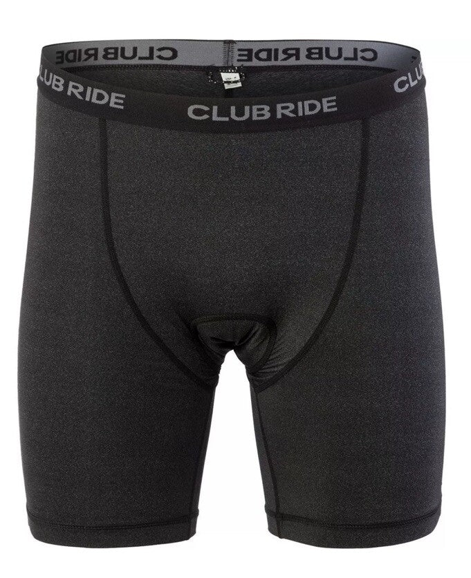 $50 Club Ride Apparel Men’s Gunslinger Bike Shorts- Black/Grey - Small - New Tag