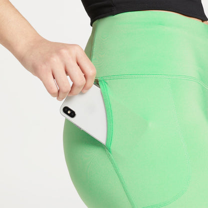 $40 DSG Women’s High Rise Run Capri Tight - Slime Green - Medium - New With Tags
