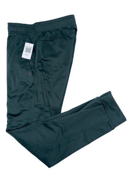 Layer 8 Men's Spruce Pique Tech Fleece Jogger Pant - Green - Small - New