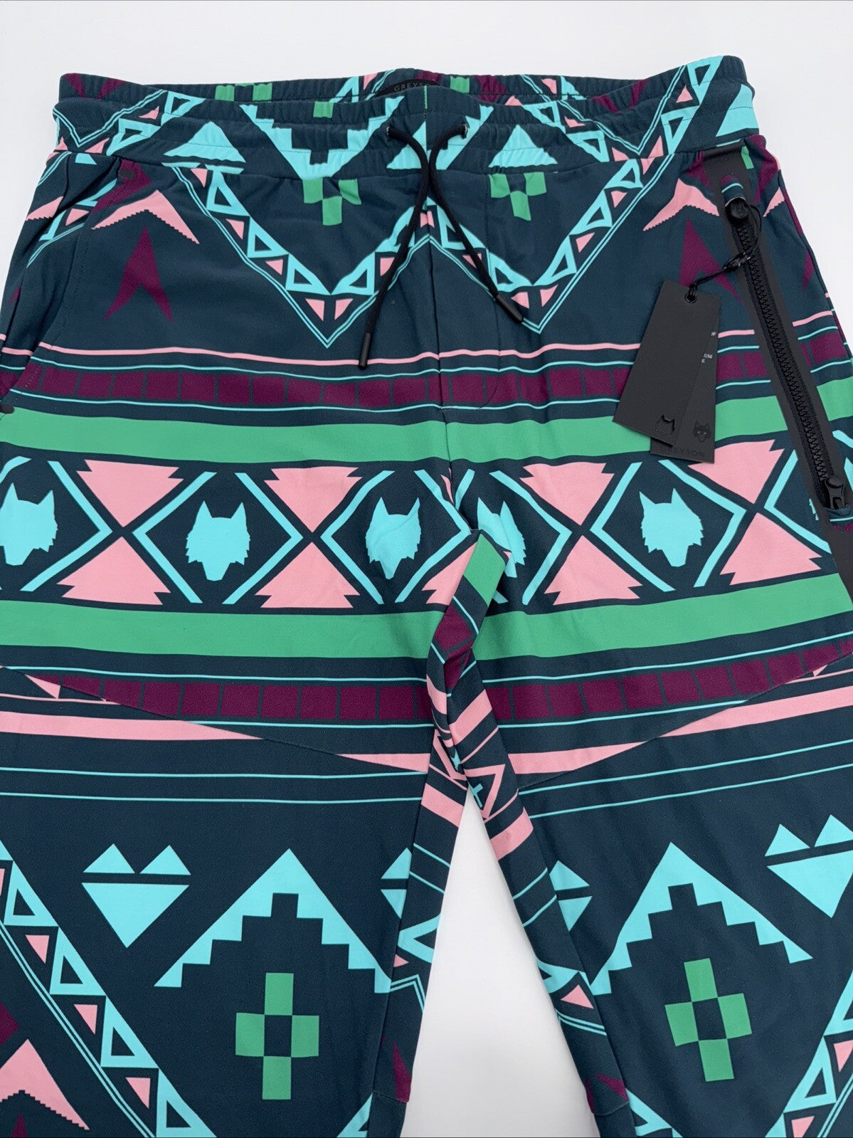 Greyson Men’s Joggers Ghostwolf Sequoia Print- Multi- Medium- MSRP $198- New Tag