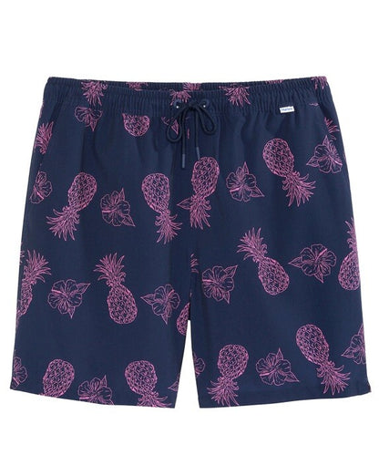 $40 Hurley Men's Salem Performance Pineapple Woven Shorts-Navy-Small-NEW