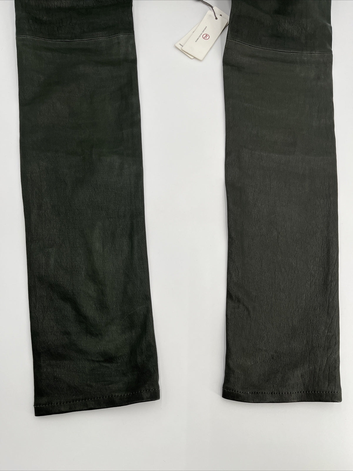 $975 Adriano Goldschmied AG Women’s The Legging Super Skinny Pants-Olive-27W-NEW