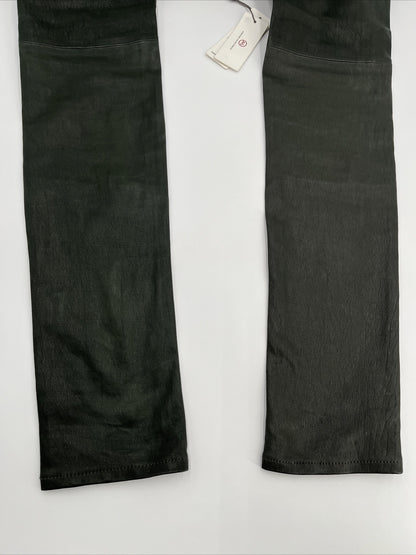$975 Adriano Goldschmied AG Women’s The Legging Super Skinny Pants-Olive-27W-NEW