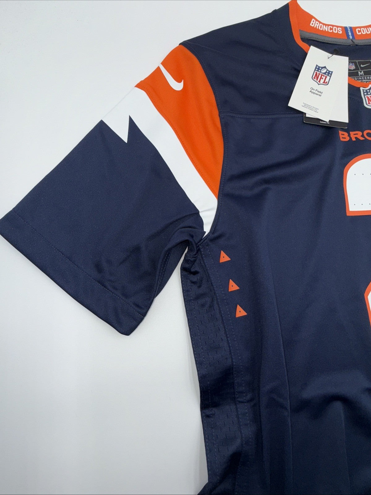 $130 Nike Men’s Patrick Surtain II Denver Broncos  Jersey-Blue-Large -New Tags