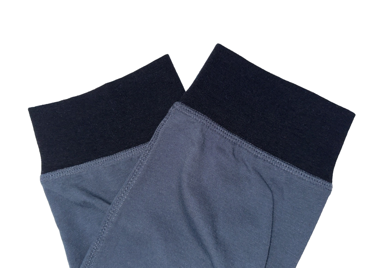 $75 Daniel Buchler Men's Lounge Leggings - Grey/Black - Small - New With Tags