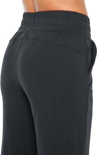 $65 Marika Women's Josie Pocket Straight Leg Sweatpant - Black - XSmall - New