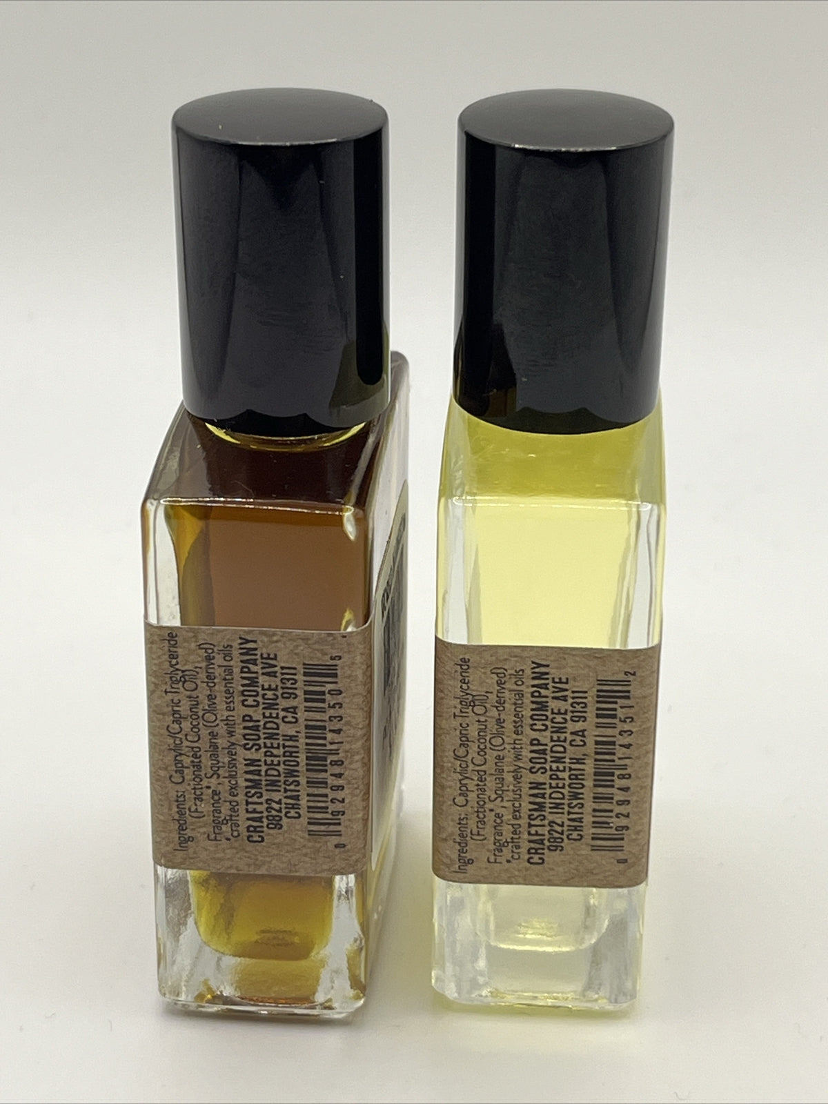 Combo 2 X Craftsman Soap Co. Cologne Oil-Sandalwood Spice/Back Country 1.5 Fl Oz