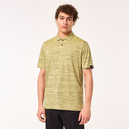 $65 Oakley Men’s Gravity Pro Polo- Yellow/Blackout Heather-Small- New With Tags