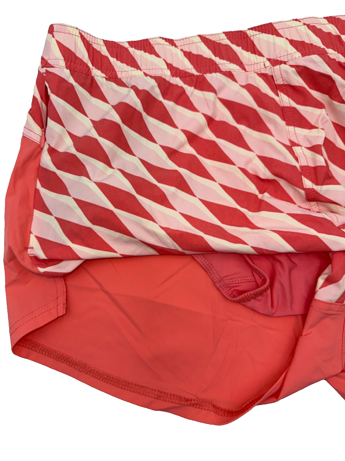$62 Fair Harbor Women's Atlantique Short 2.5” - Coral Seabay - Large - New