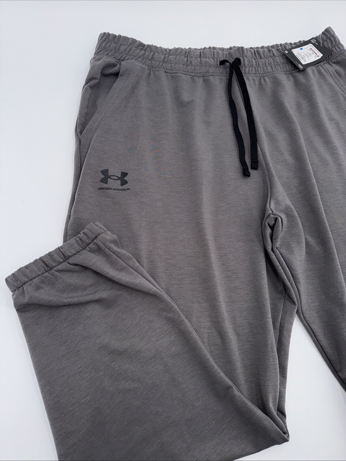 $60Under Armour Women’s Rival Terry Jogger Pull-On Pants-Charcoal-XLarge-NWT