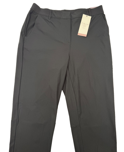 $88 Calia Women’s-Slim Fit Golf Pants-Pure Black- Size 6- (30W) New Tag