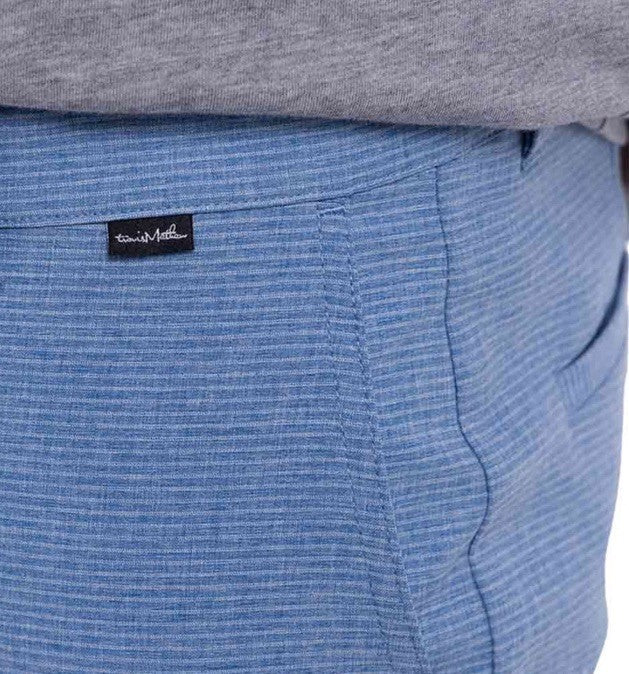 $94 Travis Mathew Men’s Sand Harbor Golf Shorts- Heather Blue- 30W-New Tag