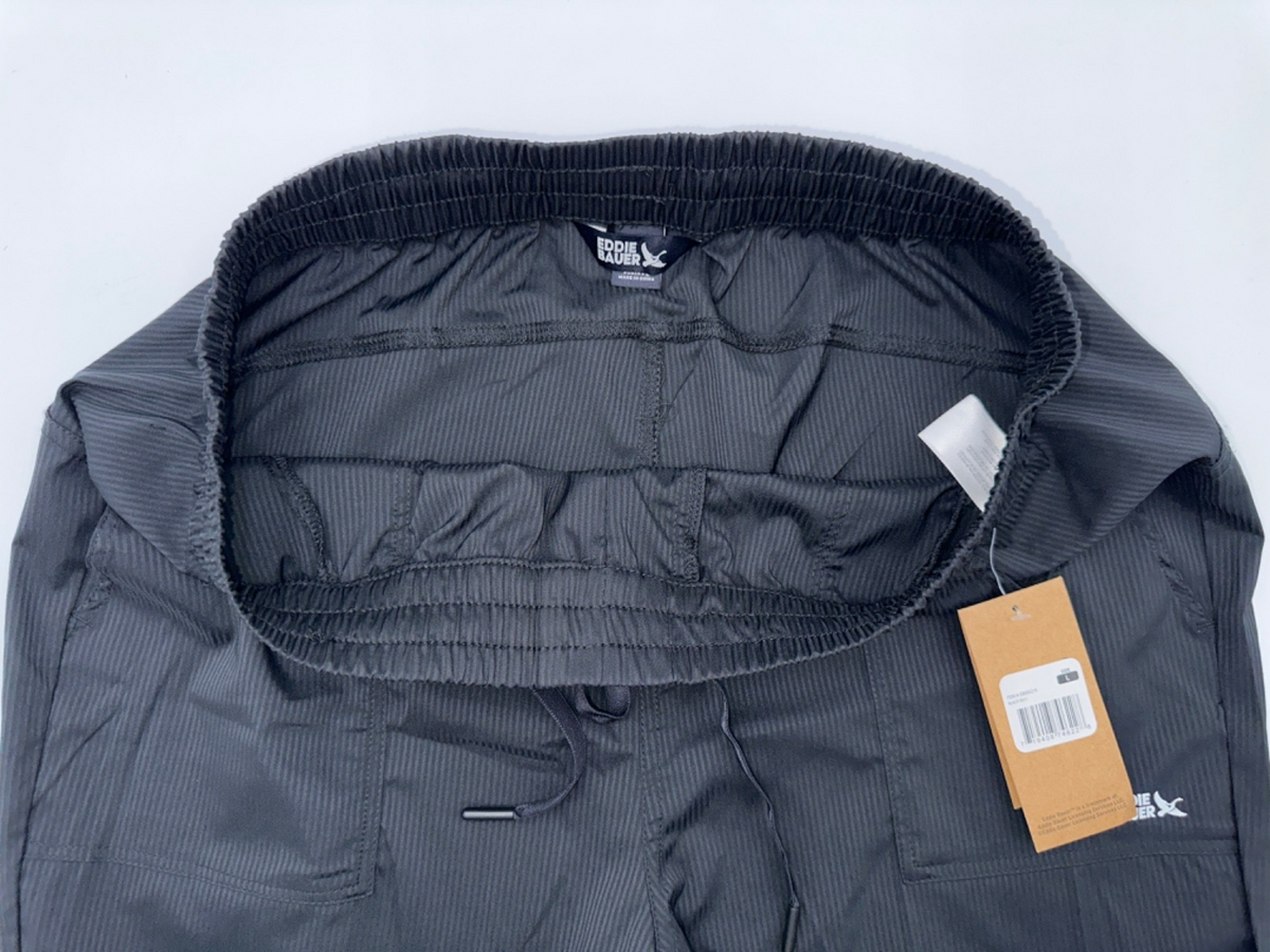 $75 Eddie Bauer Women's Lake Town Capri - Black - Large - New With Tags