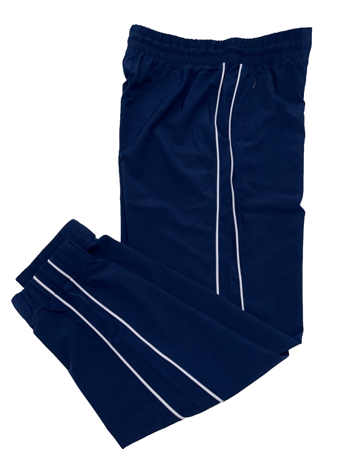 $78 Yogalicious Women's Lux Jogger Pants - Naval Academy/White - Medium - New