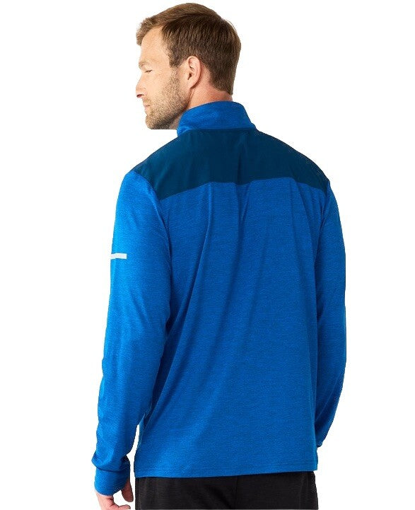 Tek Gear Men’s Mixed Media Pullover Shirt - Dark Blue - Small
