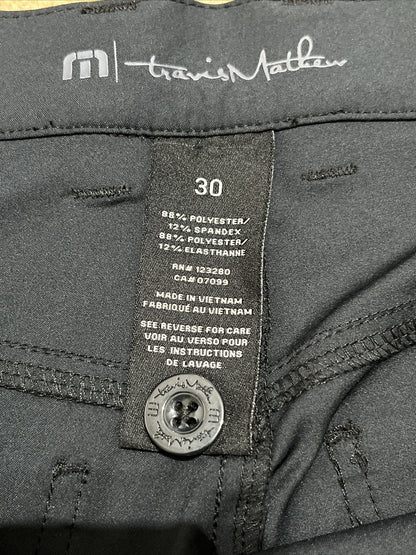 Travis Mathew Alta Cresta Lightweight Pants-Black- Size: 30W-New Tag $128