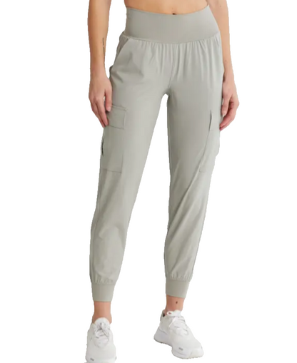 $79 Gottex Women's Cargo Pants - Grey Sage - Medium - New With Tags