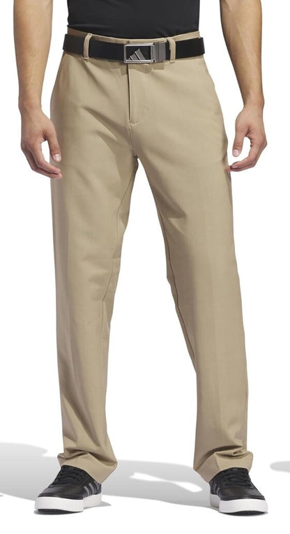 $70 Adidas Men’s Adi Advantage Flat Front Golf Pants- Hemp Beige - 34W 32L- New