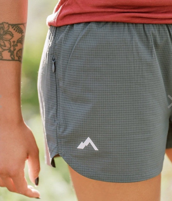 $89 Strafe Aspen Women’s 3” Training Short - Charcoal- Size: Medium