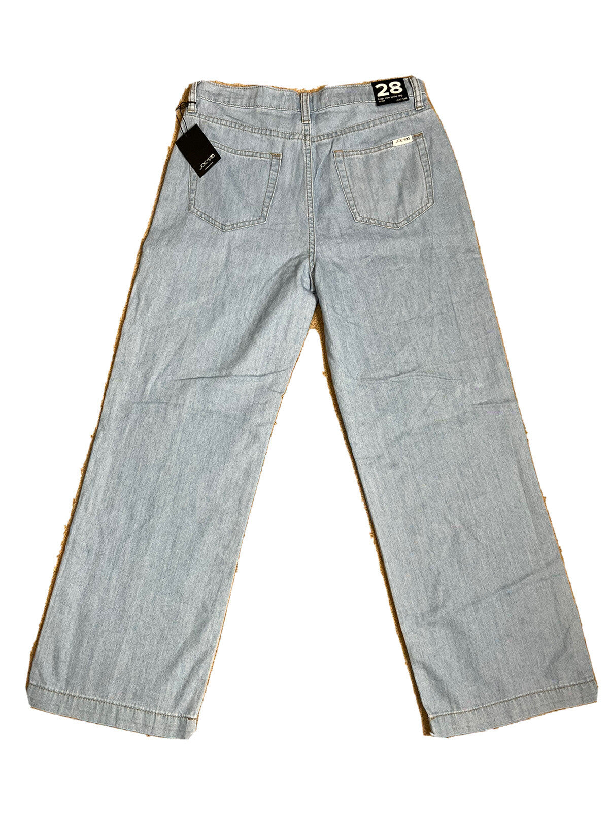 JOE'S Women’s High Rise Wide Leg Crop Jeans-Faithe- Size: 28W 25L-New$195