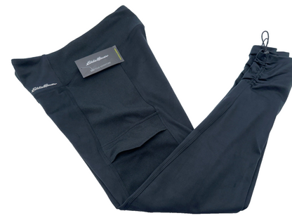 $85 Eddie Bauer Pacifica Leggings - EB002013 - Black - Large - New With Tags