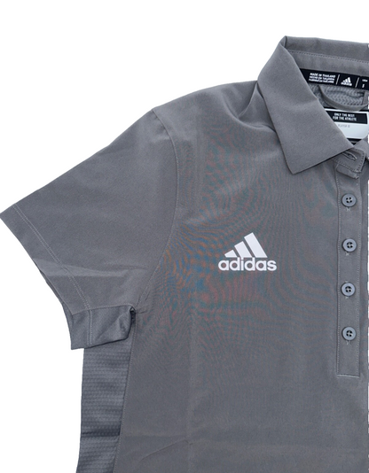 $65 Adidas Women's Golf Polo -129590160 - Grey/White  - Small - New With Tags
