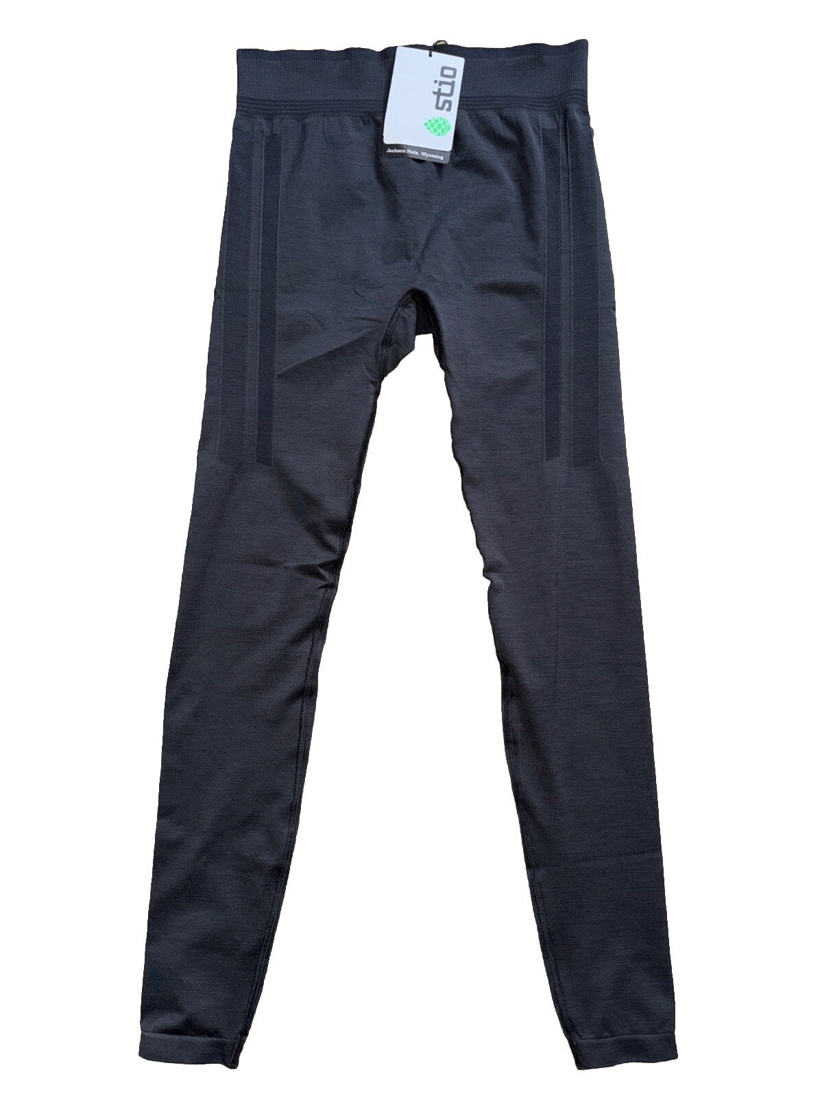 $119 Stio Women's Seamless Tight Leggings- Black Heather - Large -New Tag