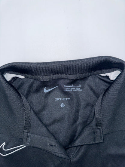 $52 Nike Women’s Dri-Fit Football/Soccer Polo Shirt - Black/White - Small - New