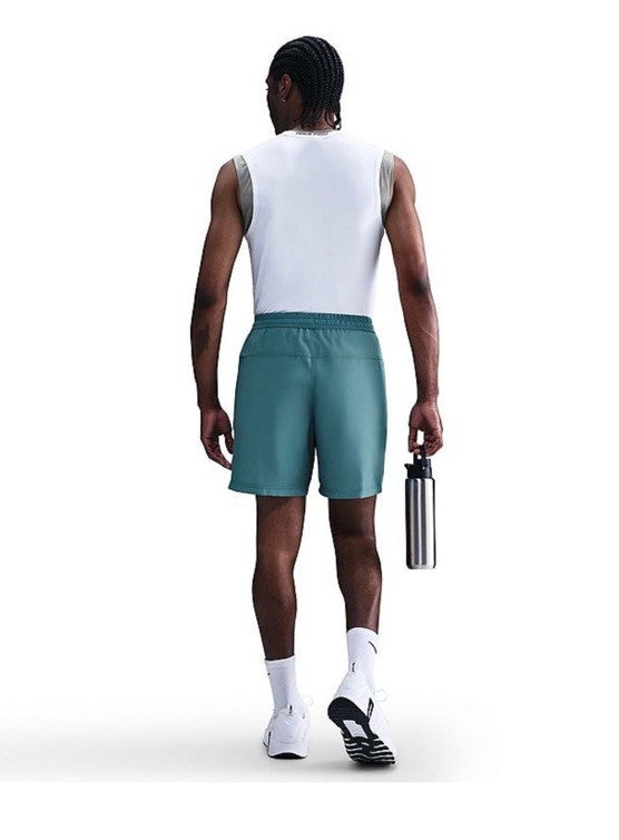 Nike Men's Form Dri-FIT 7" Unlined Versatile Shorts-Smokey Blue- Small - New Tag