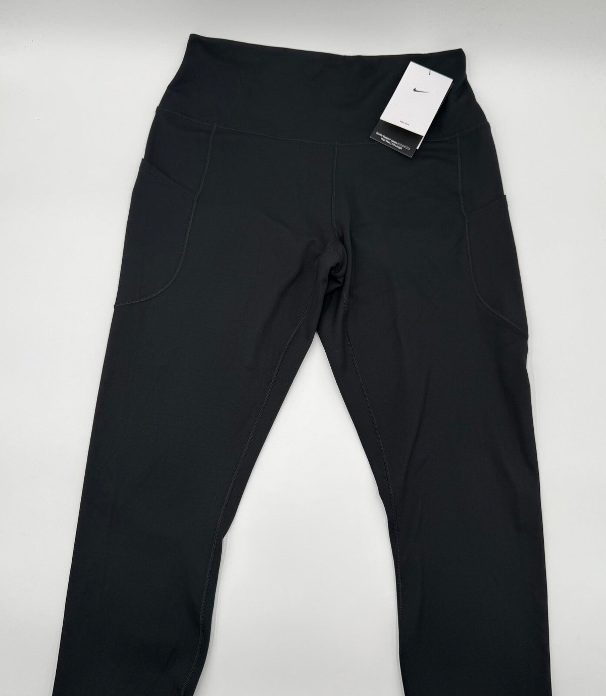 $60 Nike Women’s-One Dry Fit High Rise Tights FN3241-010 - Black- XLarge-New Tag