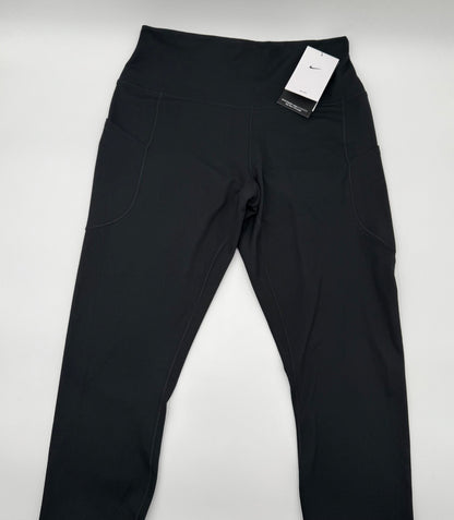 $60 Nike Women’s-One Dry Fit High Rise Tights FN3241-010 - Black- XLarge-New Tag