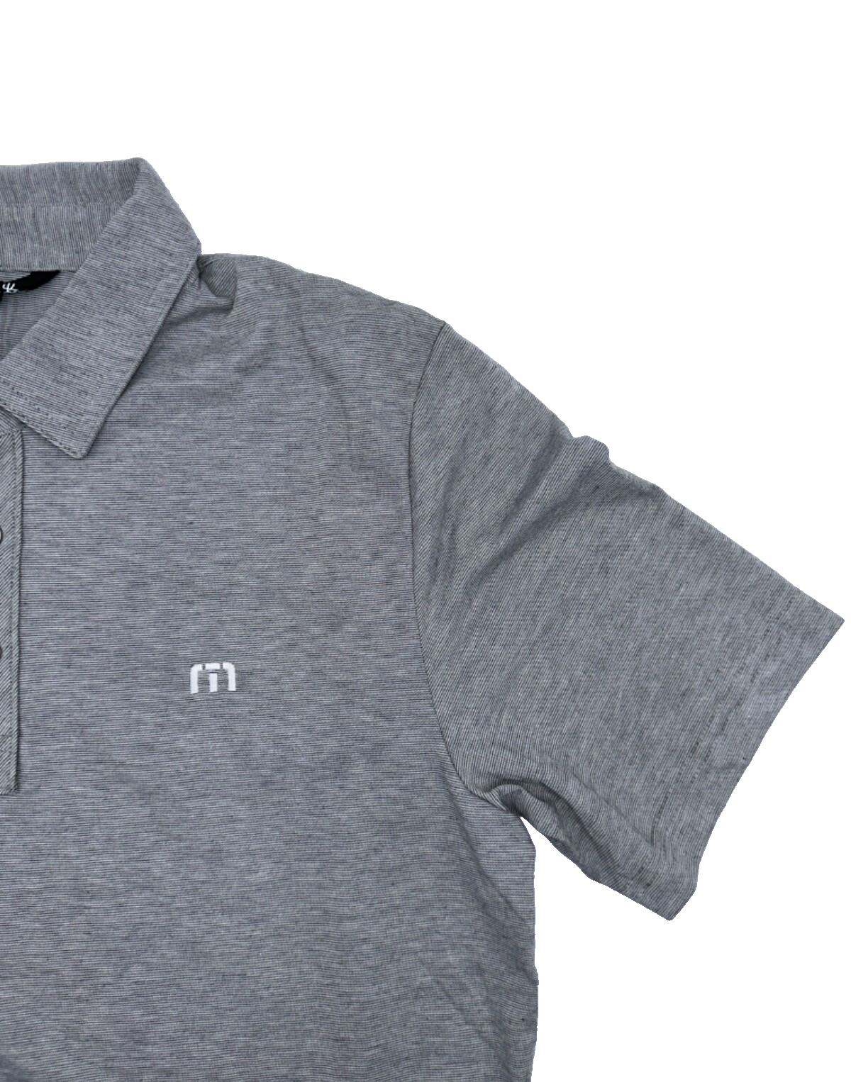 $90 Travis Mathew Men’s Zinna Golf Polo - Heather Grey - Small - New With Tags