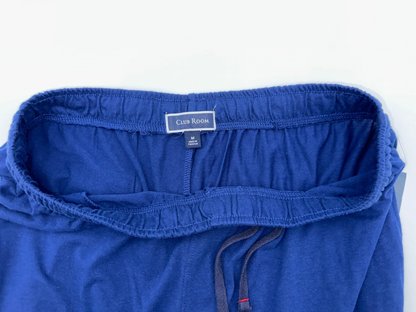 $40 Club Room Men’s Solid Pajama Pants - Pomp Blue - Medium - New With Tag