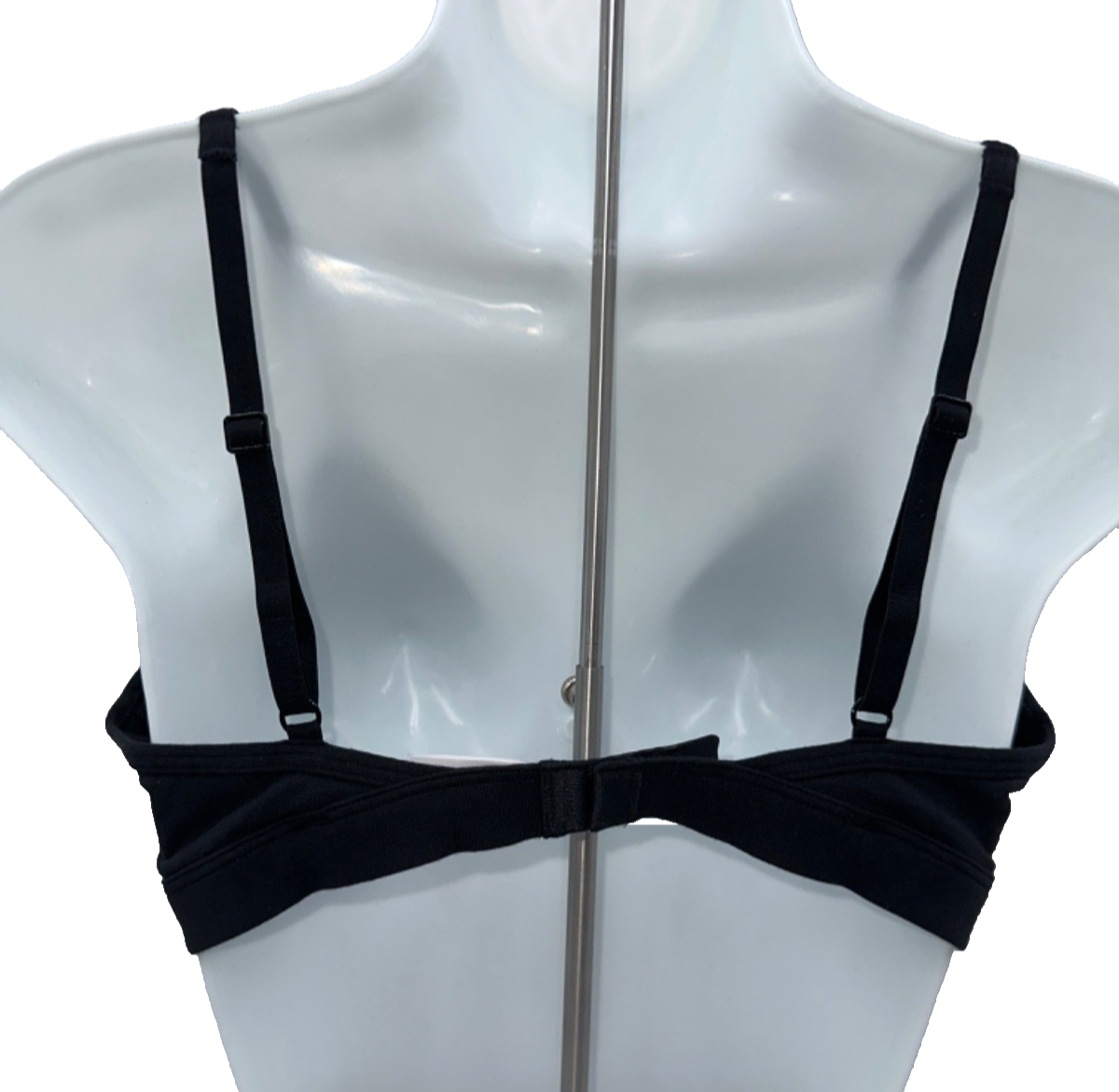 $32 Calvin Klein Women’s Classic Comfort Lightly Lined Triangle Bra-Black-Large