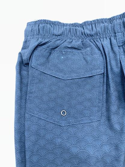 $65 Harmonqlo Men’s Abruka Swim Trunks 6” - Blue - Small - New with tag
