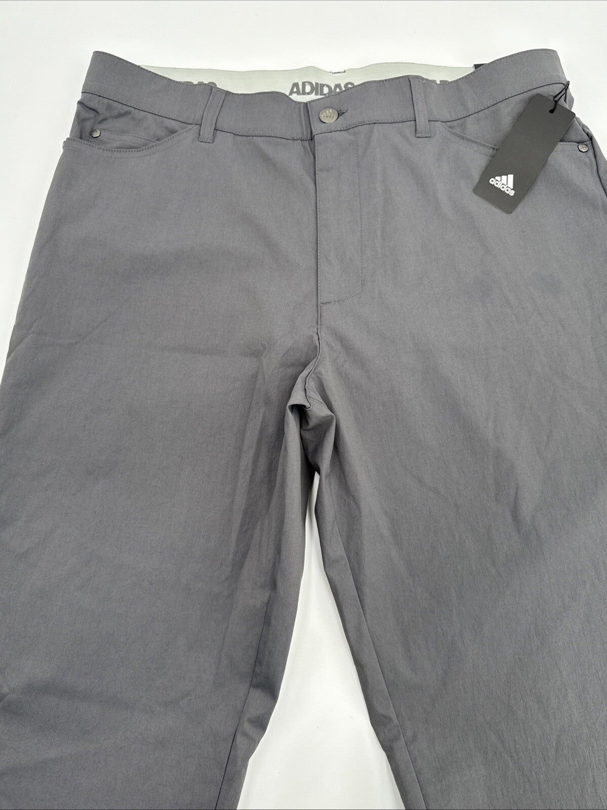 $80 ADIDAS Men's Ultimate 365  5-Pocket Tapered Golf Pants-Grey 5 -36W 30L-New